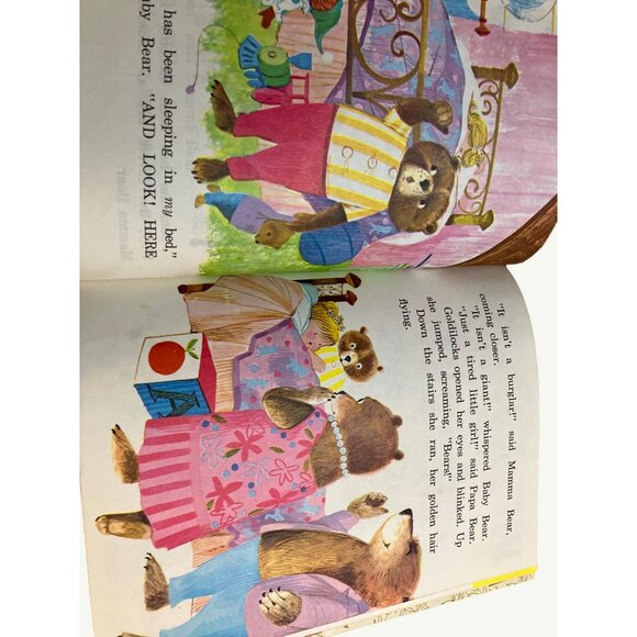 Vintage Little Golden Book The Three Bears Classic Childrens Storybook 69 Cent E - Picture 8 of 10